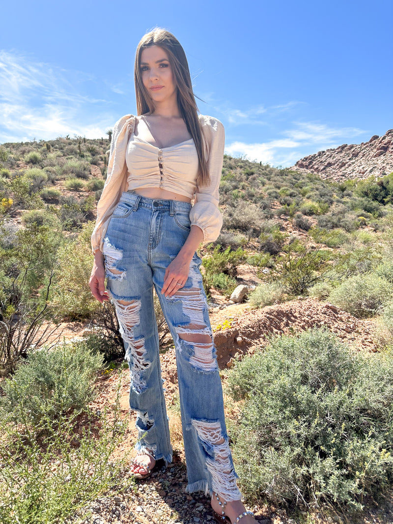 Destroyed Denim
